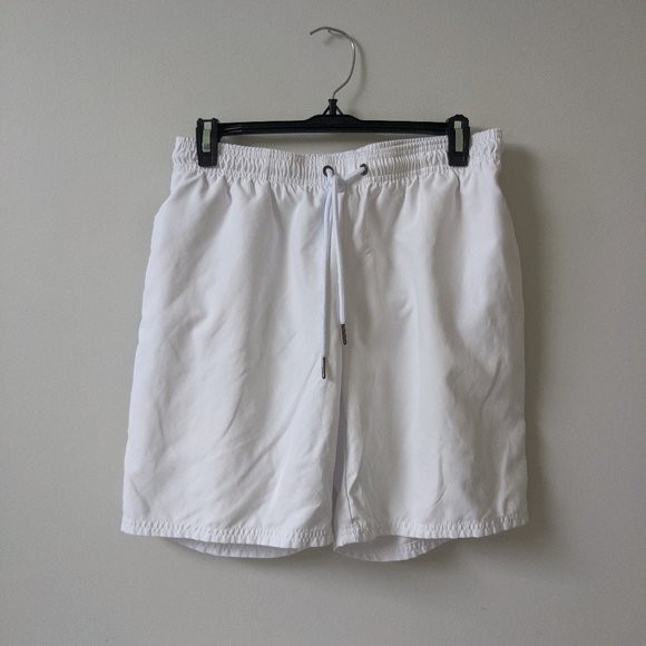 NWOT Relleciga Sz L White Swim Trunks - Picture 2 of 6